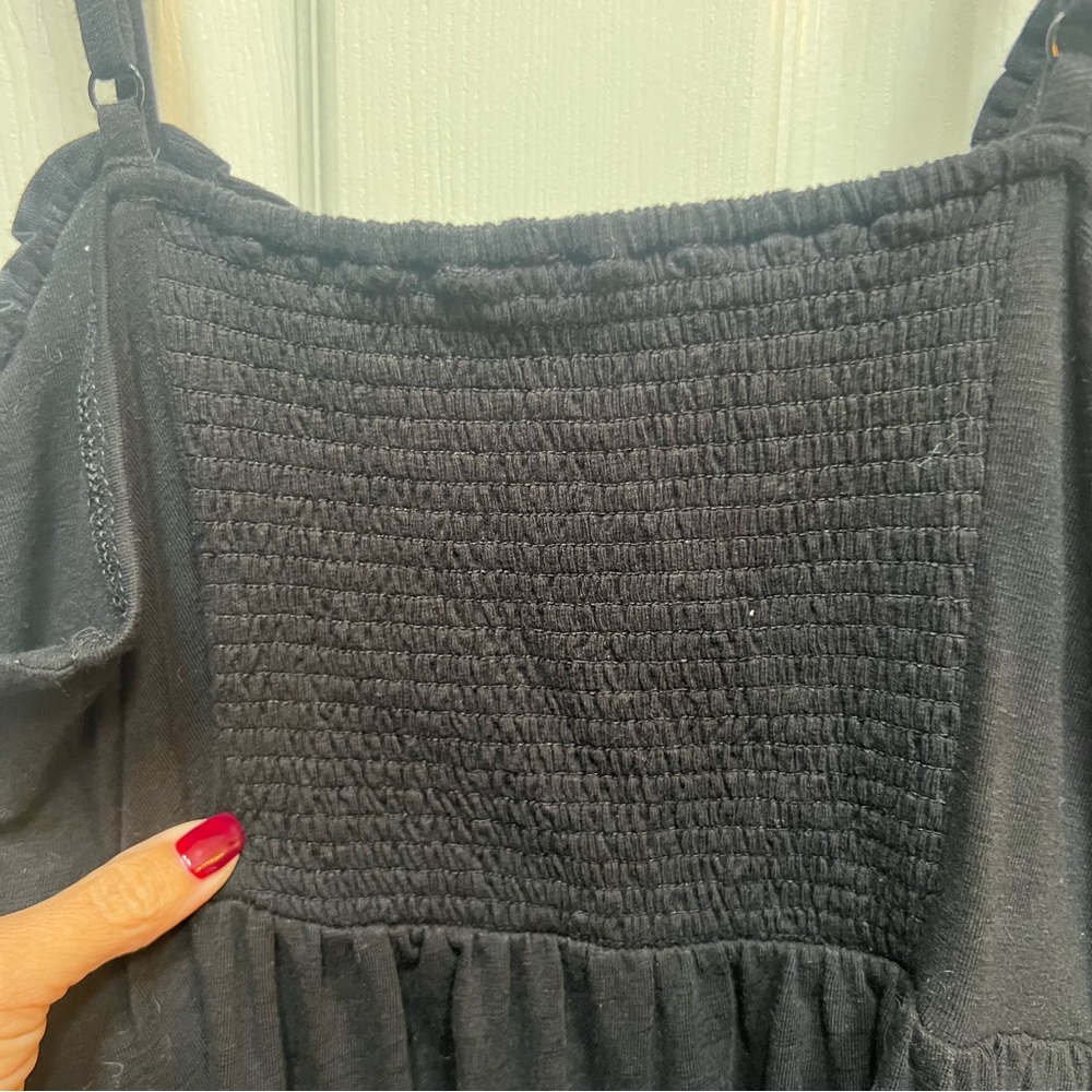 Old Navy large black sundress - Picture 4 of 7